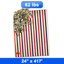 Striped Wrapping Paper 24" x 417' Roll 62 lbs