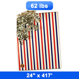 Striped Wrapping Paper 24" x 417' Roll 62 lbs