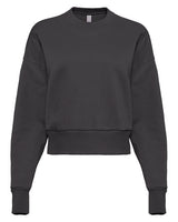 Next Level® Ladies' Heavyweight Long Sleeve Crewneck Sweatshirt