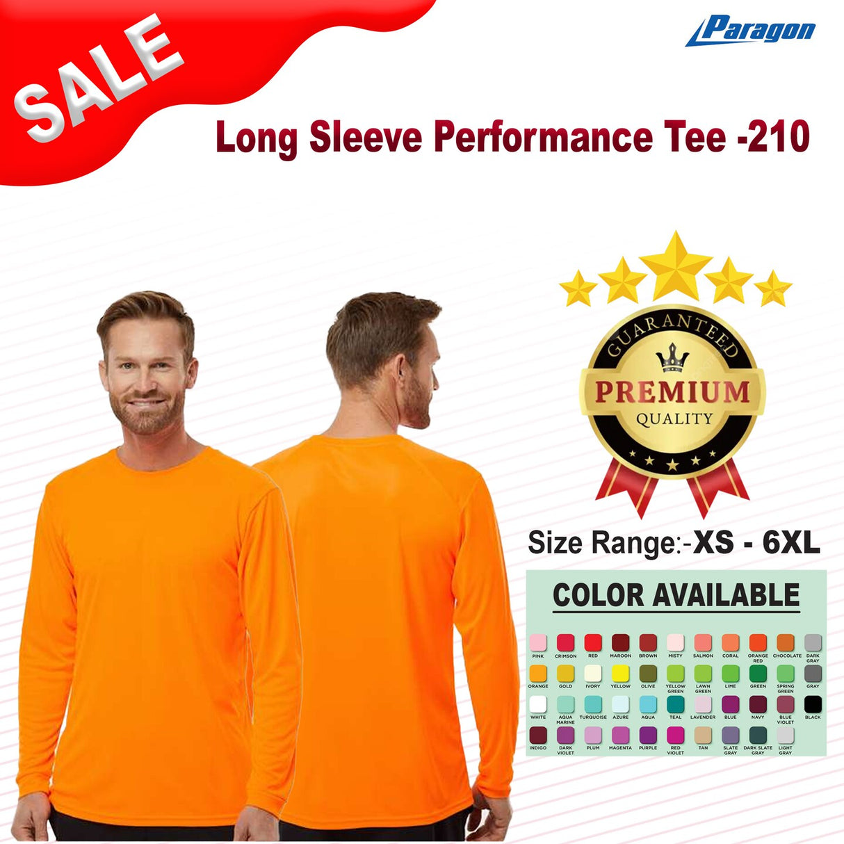 Paragon® Long Sleeve Performance Tee