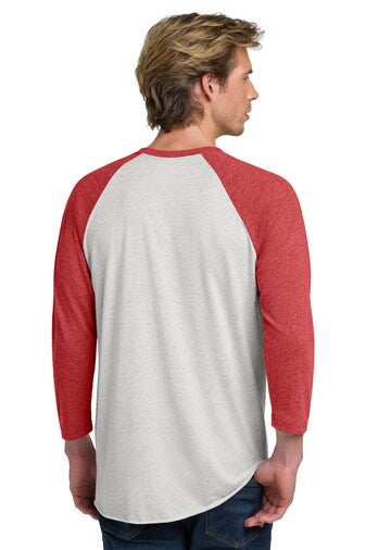 Next Level® Unisex Tri Blend Crewneck 3/4-Sleeve Raglan T-Shirt