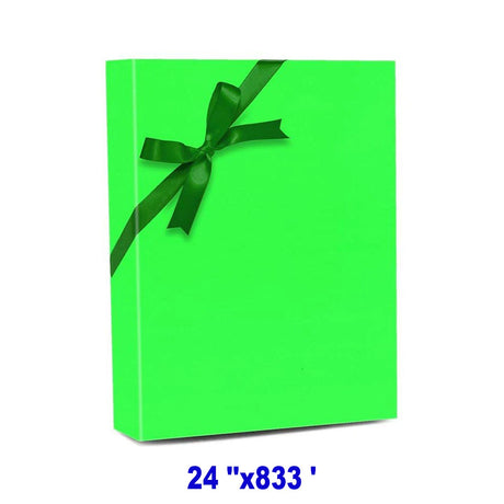 Solid Gift Wrap 24" x 833' 60 lbs for Festive Celebrations