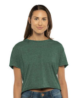 Next Level® Women's Short Sleev Crewneck Festival Crop Top
