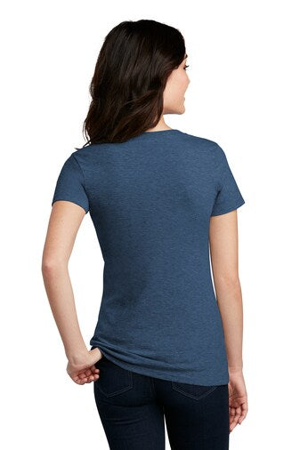 District® Women’s Perfect Blend Short Sleeve CVC V-Neck Tee