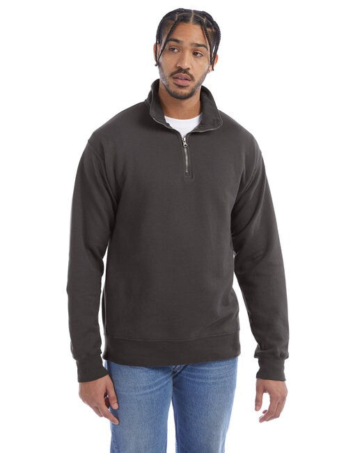 ComfortWash by Hanes® Quarter Zip Sweatshirt