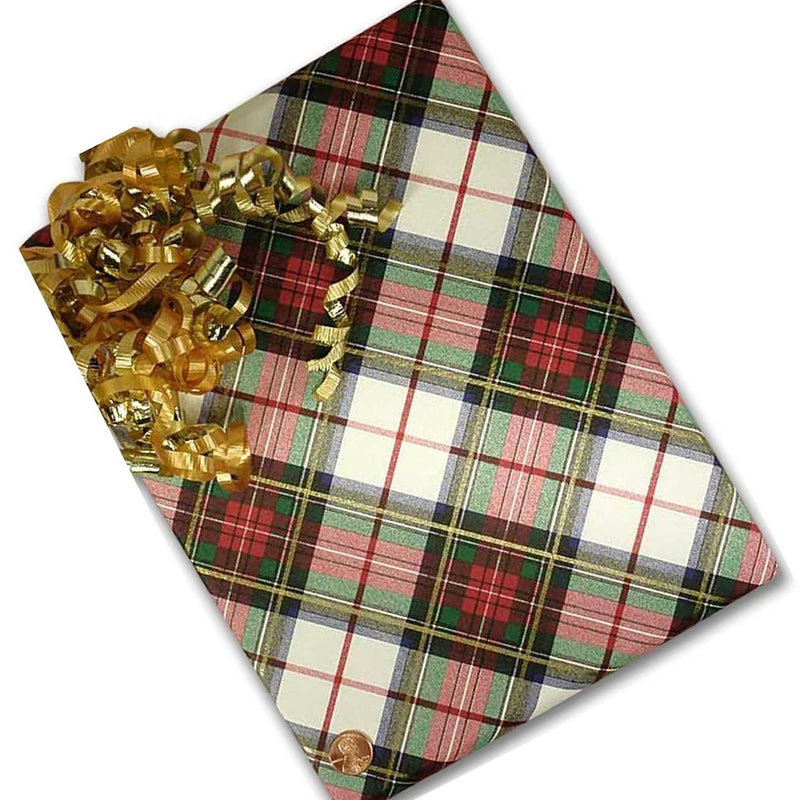 Plaid Christmas Wrapping Paper Highland Plaid 30''×417 '