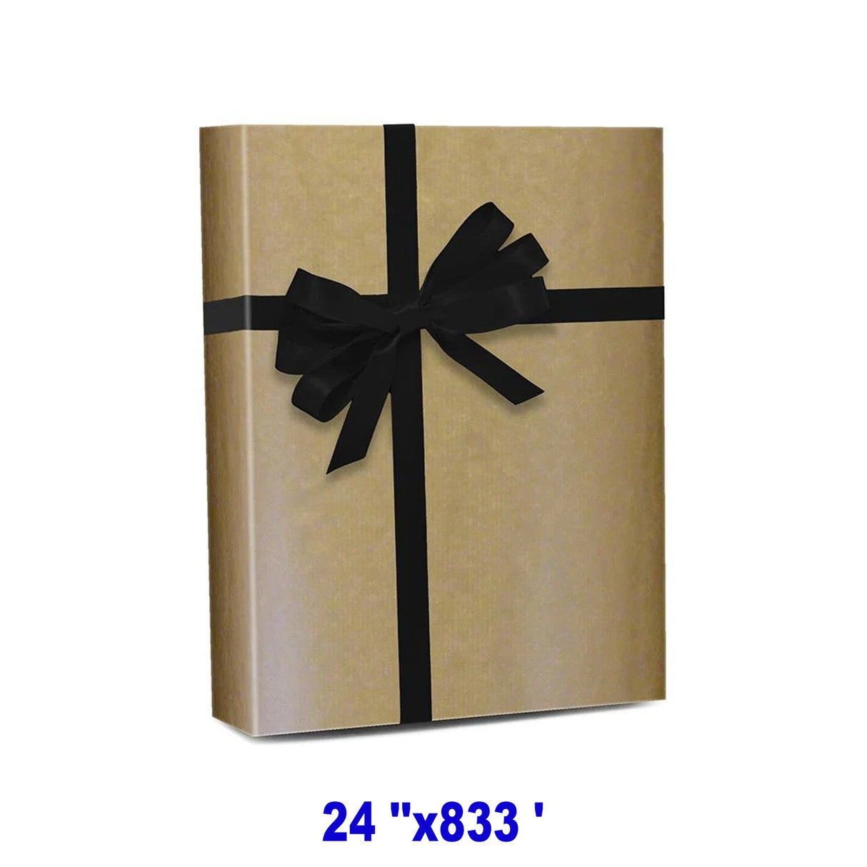 Elegant Solid Gift Wrap 24" x 833', 55 lbs for Eye-Catching Gifts