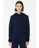 Bella + Canvas® Ladies Long Sleeve Pullover Hooded Sweatshirt