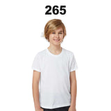 6 Pack : Tultex® Youth Poly-Rich Crew Neck Short SleeveT-Shirt