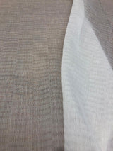 NFP Facade Blanco Polyester Fabric - White Batist Look Sheer, 118" Width, 2.00" H 3.50" V Repeat (1 Yard)