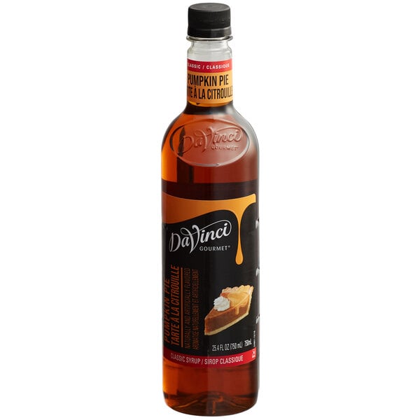 DaVinci Gourmet Classic Pumpkin Pie Flavoring Syrup 750 mL