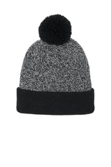 Sport-Tek® Halftime Heather Pom Beanie