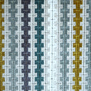 1 Yard Aiden Geo Cut Velvet Fabric Collection