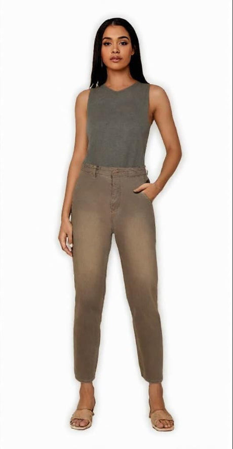 BELLA + CANVAS® Women's Racerback Crewneck Crop Tank - 6682