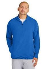 Sport-Tek® Repeat Half Zip Long Sleeve Hooded Jacket