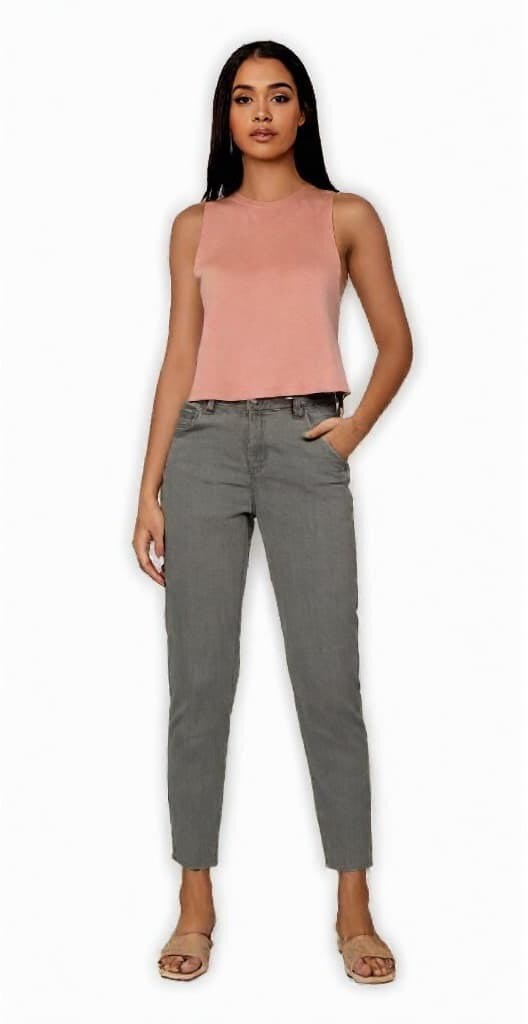 BELLA + CANVAS® Women's Racerback Crop Tank - 6682
