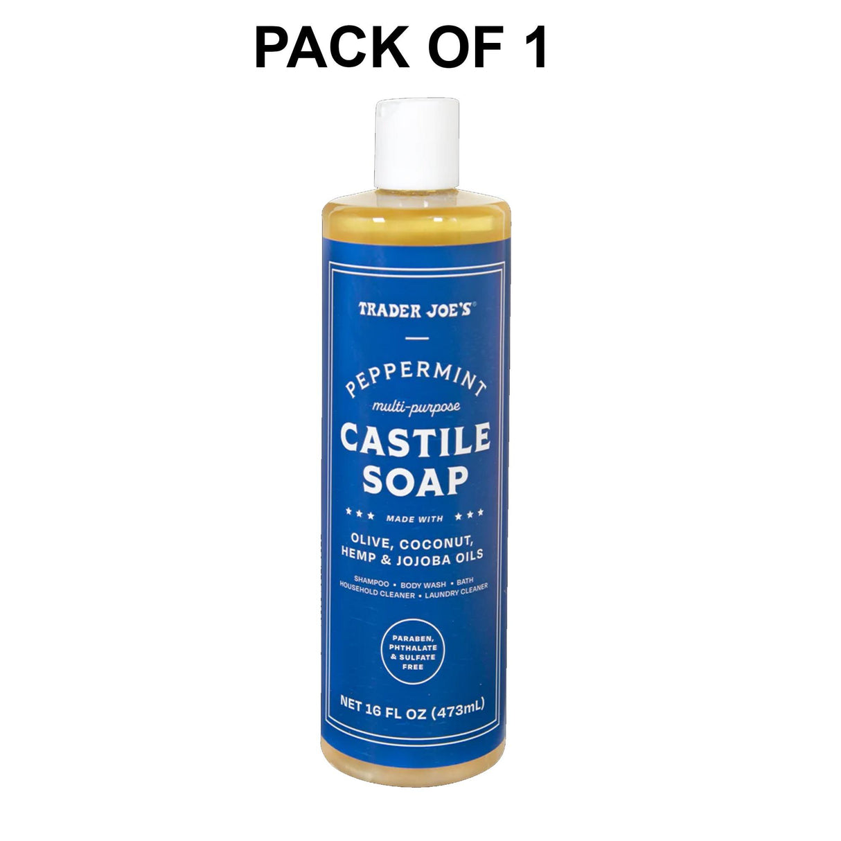 Traders Joe's Peppermint Multi-Purpose Castile Soap