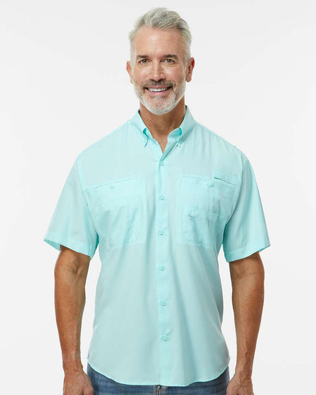 Paragon Mens outdoor performance fishing shirt with lightweight quick dry fabric