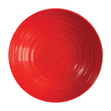 G. E. T. Melamine Bowls, Red Sensation Series, 4 Quart, 13.25" diameter 3.25" D - Case of 6