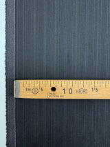 Italian Wool Tweed Striped Brown Blue