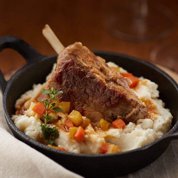 Hatfield 12 lb. Red's Legendary Ribeez Fully Cooked 1/2 Pork Shank