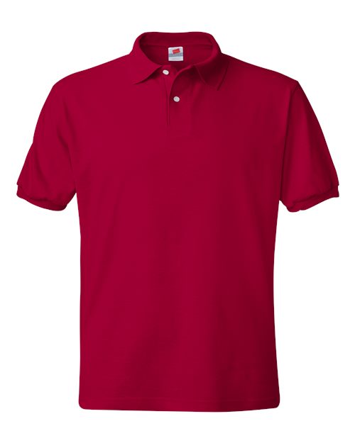 Hanes Men's EcoSmart Jersey Polo