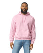 Gildan 18500 Pullover Hoodie Fabric - Light Pink, Classic Fit, Double-Lined Hood, Pouch Pocket (1 Piece)