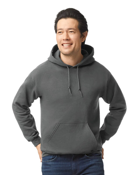 Gildan 18500 Pullover Hoodie - Cotton Blend Fabric - Charcoal (1 Piece)