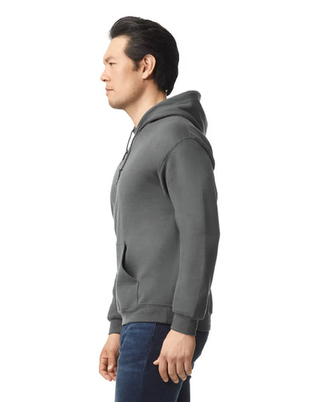 Gildan 18500 Pullover Hoodie - Cotton Blend Fabric - Charcoal (1 Piece)