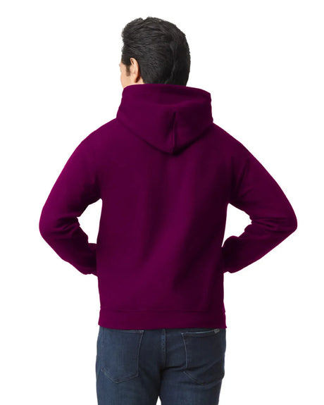 Gildan 18500 Pullover Hoodie Fabric - Maroon, Classic Fit, Double-Lined Hood (1 Piece)