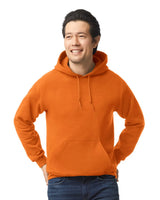 Gildan 18500 Pullover Hoodie - Heavy Blend Fabric - Safety Orange, Classic Fit, Double-Lined Hood (1 Piece)