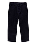 Boy Uniform Skinny Fit Pants - Navy, Grey, Khaki, Black, Adjustable Waist, Sizes 5-16 (1 Pair)