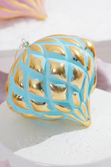 5” Mint Green & Gold Onion Ornament