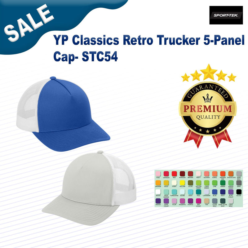 Sport-Tek YP Classics Retro Trucker 5-Panel Cap SPORT-TEK product