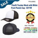 YP Classics® Flexfit Trucker Mesh with White Front Panels Cap