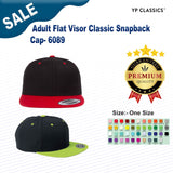 YP Classics® Adult Flat Visor Classic Snapback Cap