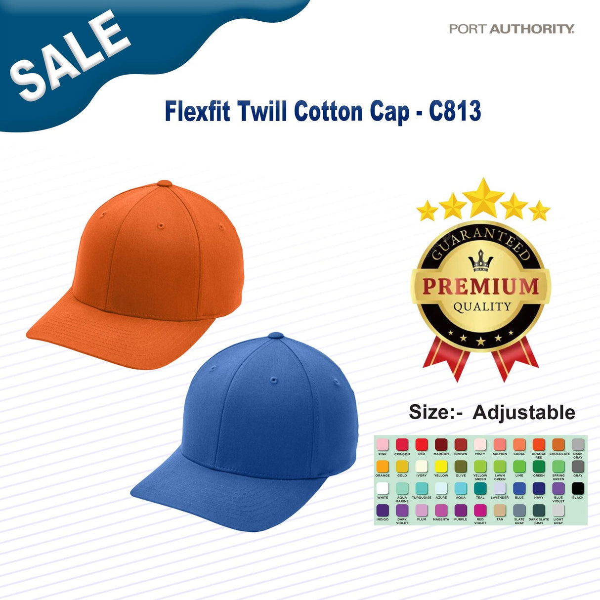 Port Authority® Flexfit Twill Cotton Cap