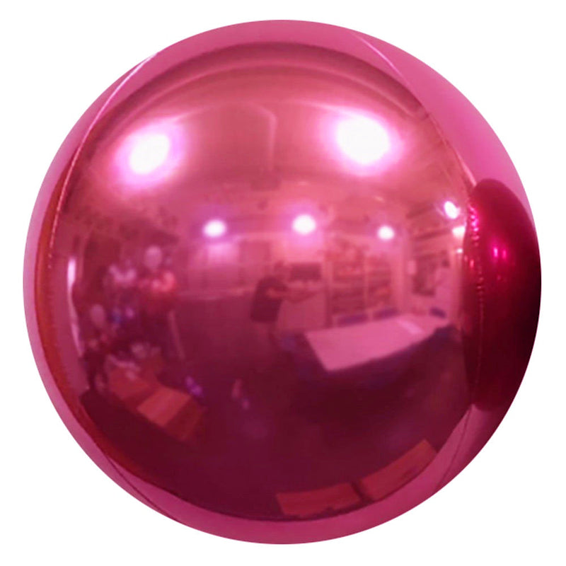 Mirror Balloon Hot Pink 10 Inch