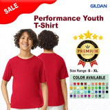Gildan® Performance Youth Crewneck Short Sleeve T-Shirt