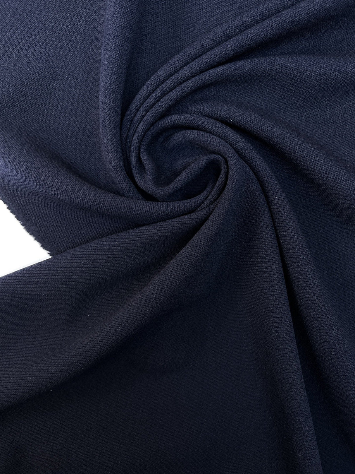 Italian Wool Fabric Blue Black Stretch
