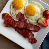 Godshall's 40 Slices Fully Cooked All-Natural Uncured Turkey Bacon - 6/Case