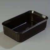 Carlisle Deliware 5 lb Crock 10-1/16" x 6-3/16" - Black