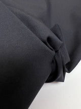 Blue Cotton Elastane Twill