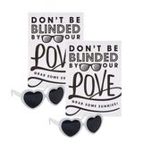 Adults Wedding Sunglasses Favor Kit – Set for 24