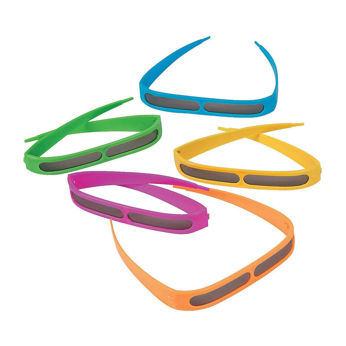 Streamlined Hairband Sunglasses Set – Pack of 12