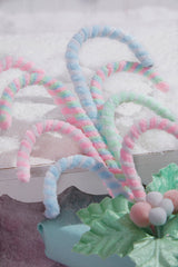 13.5” Pastel Candy Cane Bundle Spray