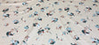 Laurent Prelude Floral Predominate Beige Vintage Cotton Fabric - Beige, Floral, 56" Width, 27" Horizontal Repeat, 27" Vertical Repeat (1 Yard)