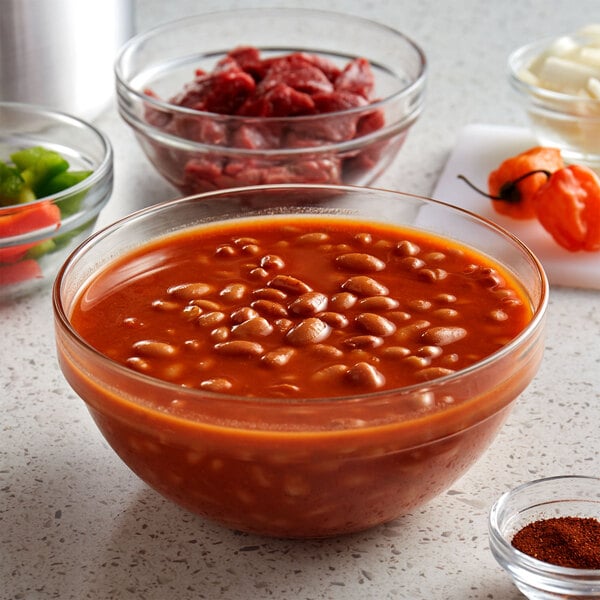 Furmano's #10 Can Spiced Chili Beans - 6/Case