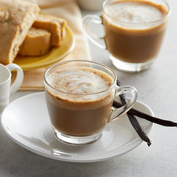 UPOURIA® Sugar-Free French Vanilla Cappuccino Mix 1.5 lb. - 6/Case