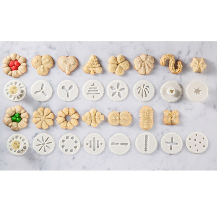 Hutzler Easy Action Cookie Press & Food Decorator